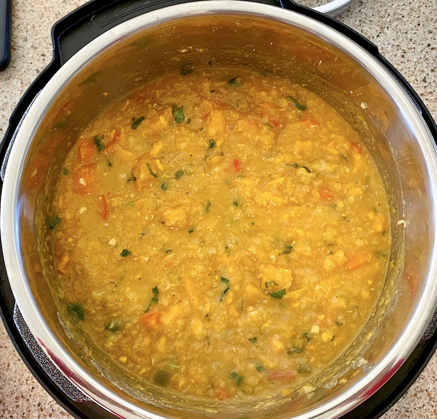 Butternut Squash Red Lentil Stew - Pebbles and Toast