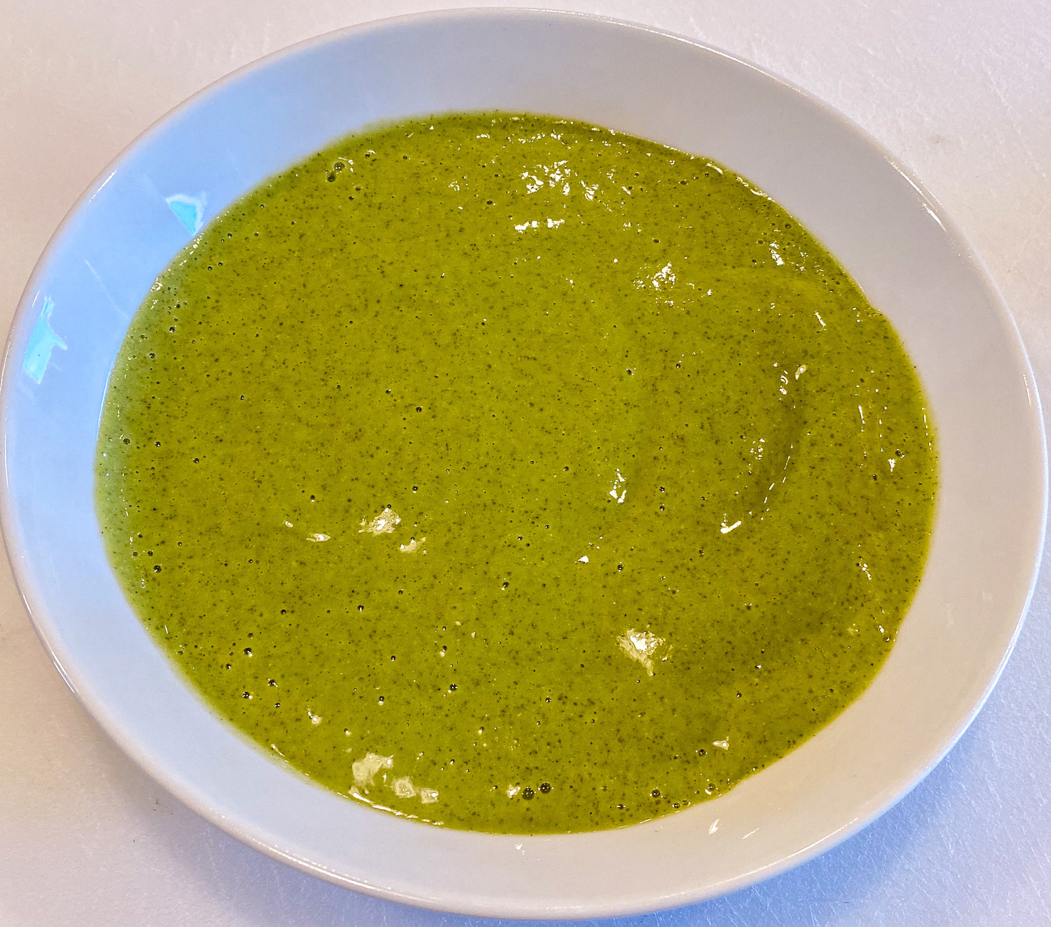 Shamrock Smoothie Fruit Bowl - Pebbles and Toast