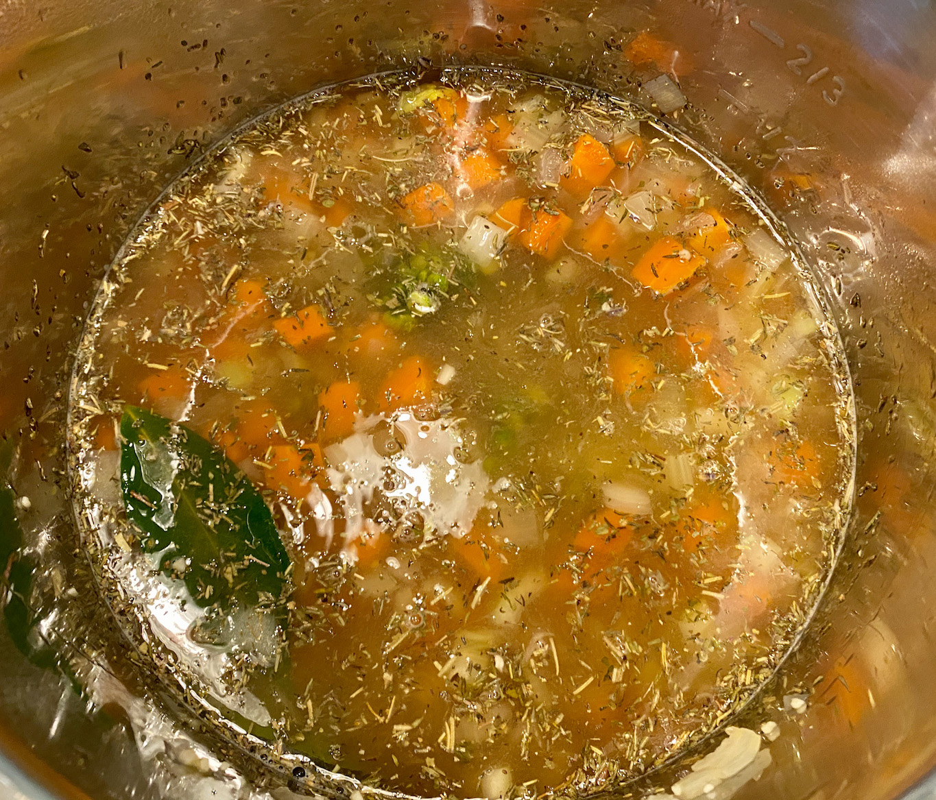 Instant Pot Split Pea Soup - Pebbles and Toast