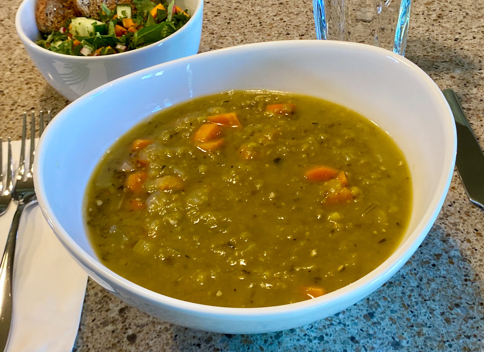 Instant Pot Split Pea Soup (Turkish Recipe, Vegan, Gluten-Free)