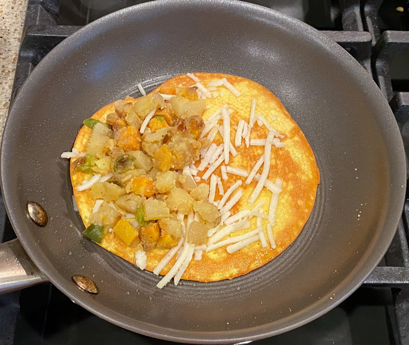 Vegan Egg Batter Pebbles and Toast