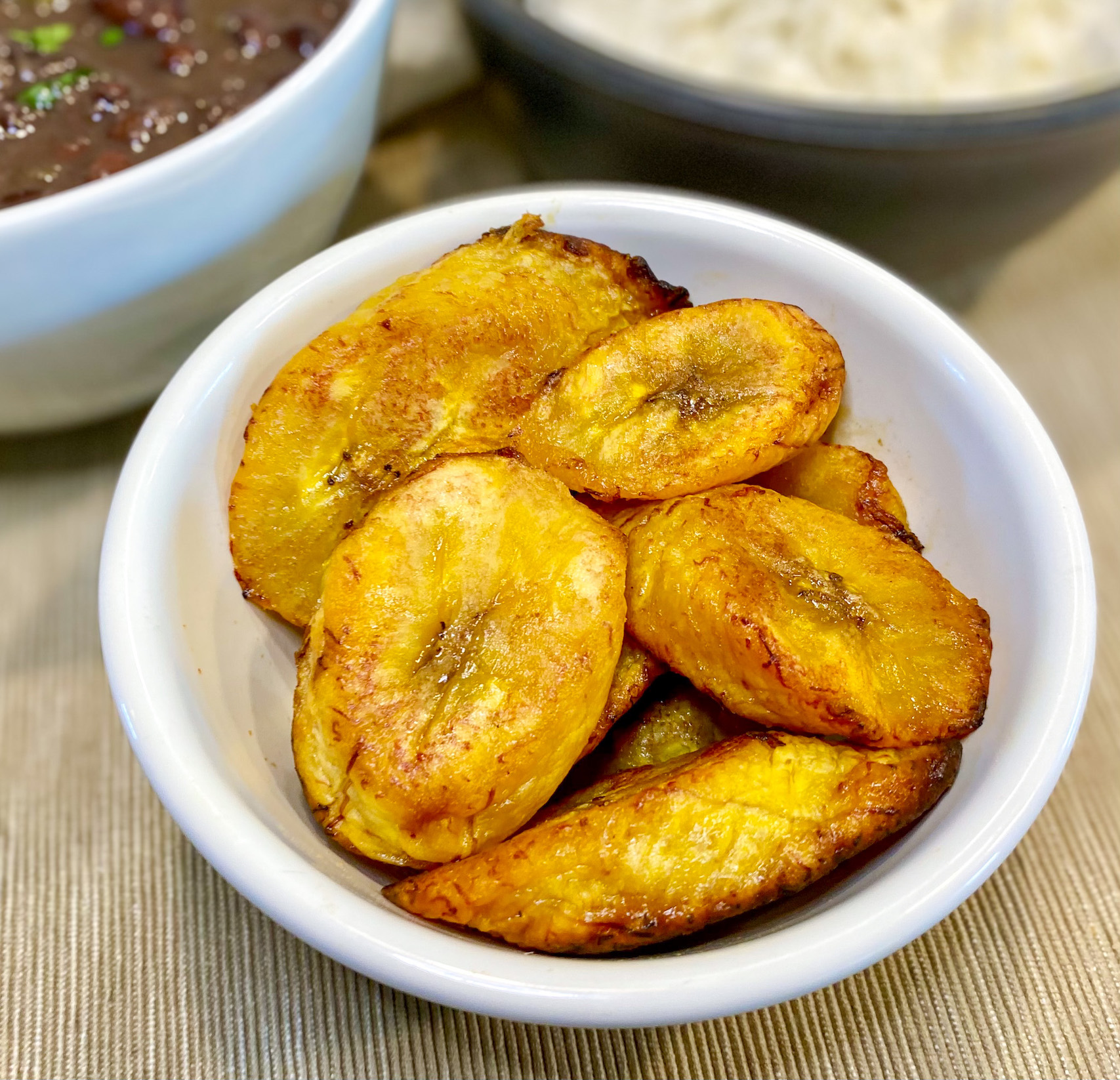 Oven-Roasted Sweet Plantains - Pebbles And Toast