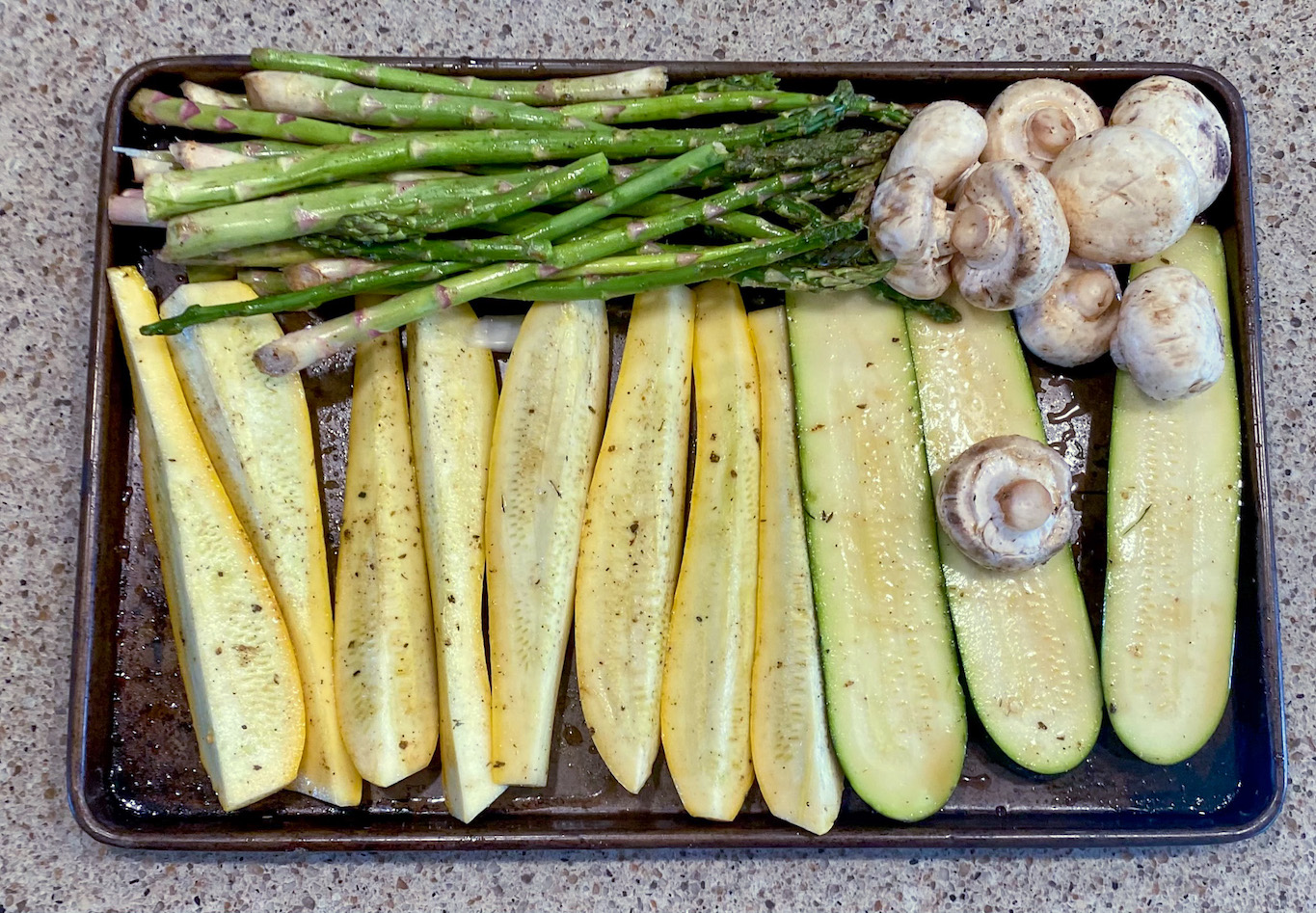 Grilled Summer Vegetables - Pebbles and Toast