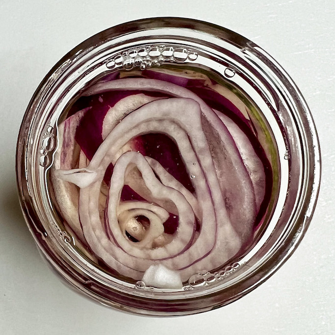 Perfectly Pickled Purple Onions Pebbles and Toast